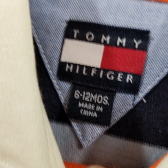 NWT Tommy Hilfiger Stripe Collar Top - Picture 3 of 4